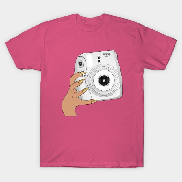 Instax white T-Shirt by eveline